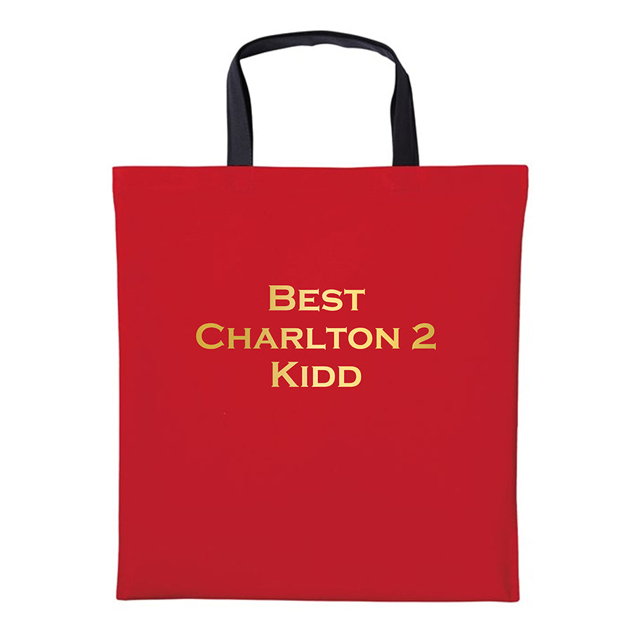 Manufica Red Shopper Bag